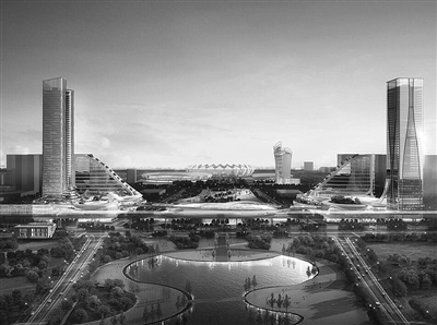 招商局集团丝路中心效果图