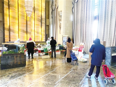 临时菜市场方便业主