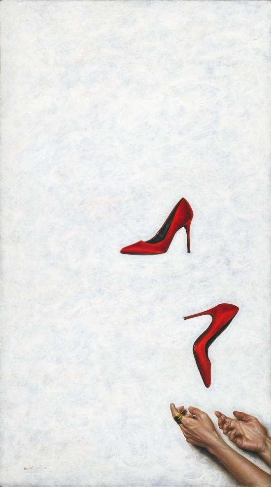 《远行之》&nbsp; 布面油画&nbsp; &nbsp;70x50cm