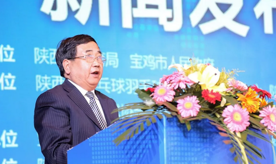陕西省体育局副局长张继学致辞