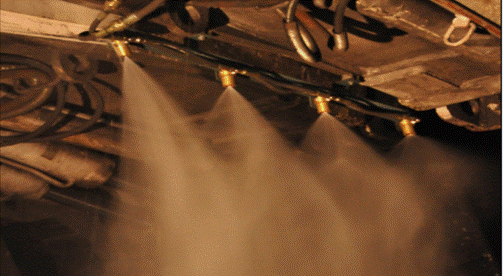 采煤环节--综采工作面喷淋降尘