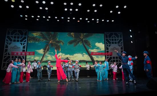 大型音诗画儿童舞台剧《红色少年》西安开演