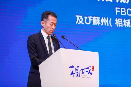 日本贸易振兴机构(JETRO)上海代表处所长小栗道明致辞