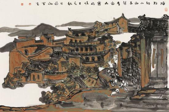 《归牧记》46x68cm