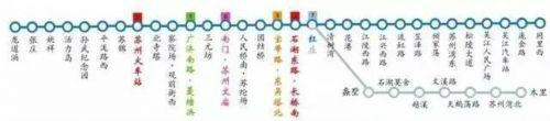 4号线的整体线路图