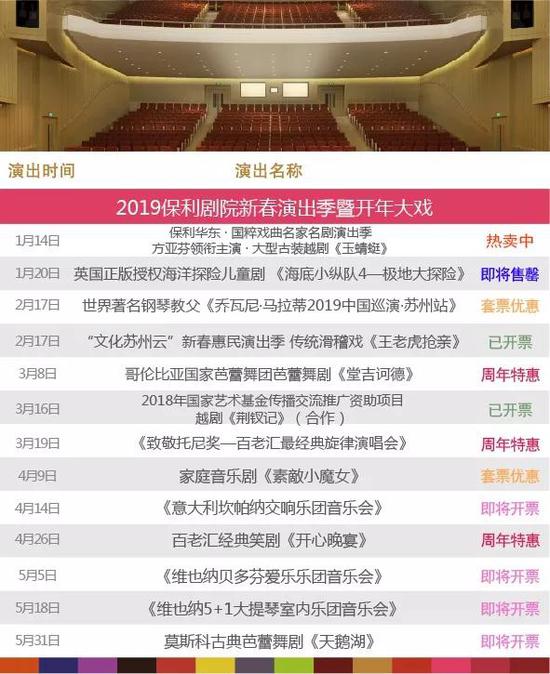 ▸ 剧院地址:苏州市东苑路1号(近宝带东路)