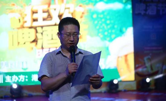 港龙乐汇城项目经理张总致辞
