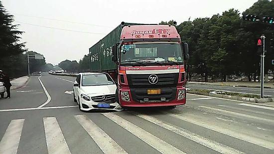事故现场(警方供图)