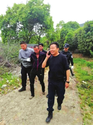 嫌犯盛某被成功抓获