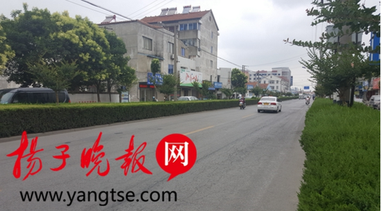 事发的范堤路。奥迪轿车沿着此路拖行男童一路狂奔。
