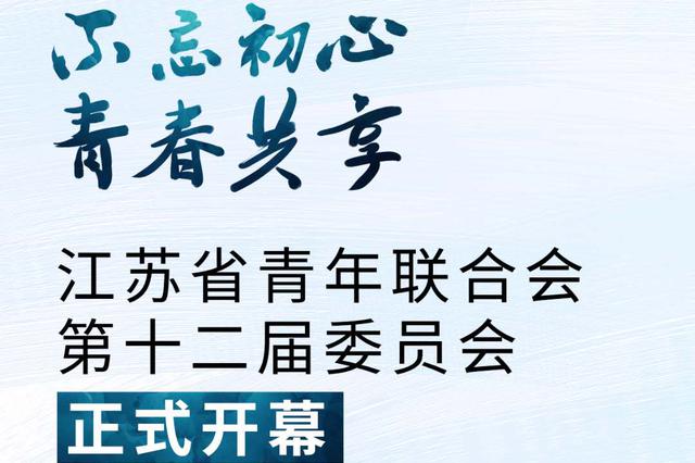 江苏省青联第十二届委员会全体会议在宁开幕