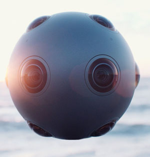 诺基亚下一代Ozo虚拟现实摄影头