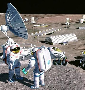 NASA科学家称10年内可建立月球村 NASA科学家称10年内可建立月球村