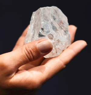世界第二大钻石原石将拍卖