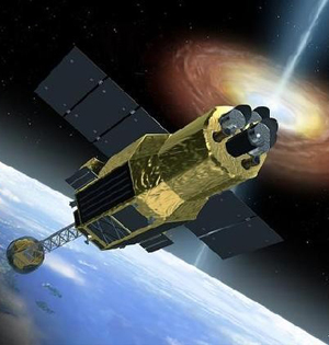 卫星瞳曾观测到黑洞周围气体流动