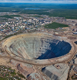 最昂贵！俄罗斯钻石矿167亿美元