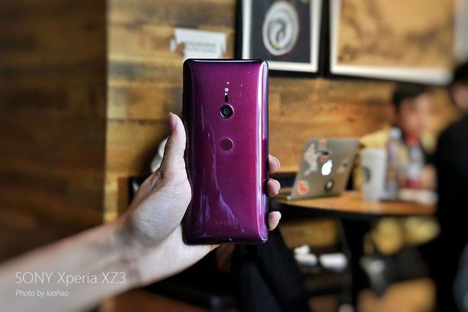 美无索限索尼xperiaxz3波尔多红限量版开箱