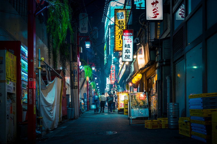 以及浓郁的色彩关系,烘托了这幅迷人的灯红酒绿的都市风情