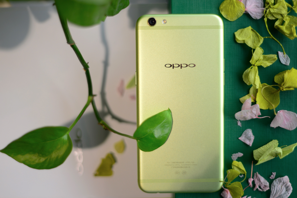 遇见清新的你 oppo r9s清新绿图集