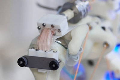 体外培养人体组织，用机器人骨架更方便