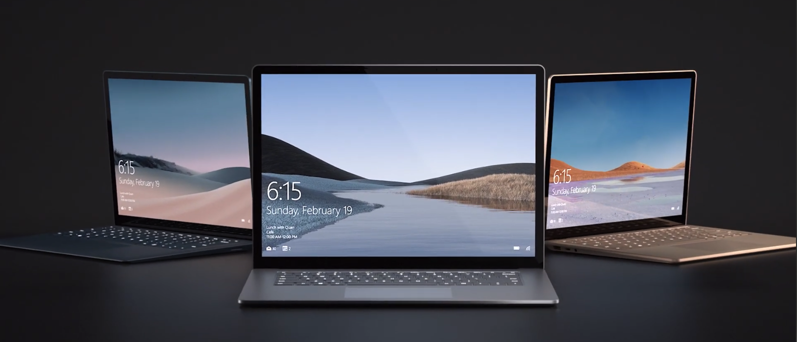 首次加入AMD处理器Surface Laptop 3笔记本