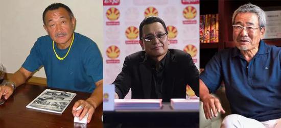 左起：武论尊，原哲夫，堀江信彦