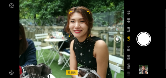 ▲OPPO R15人像模式