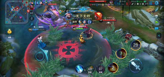 ▲OPPO R15OPPO R15《王者荣耀》截图