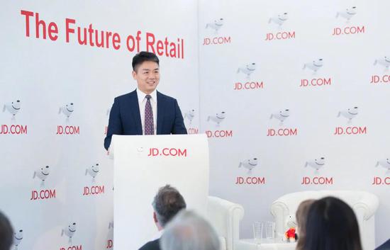 刘强东，图源京东官微