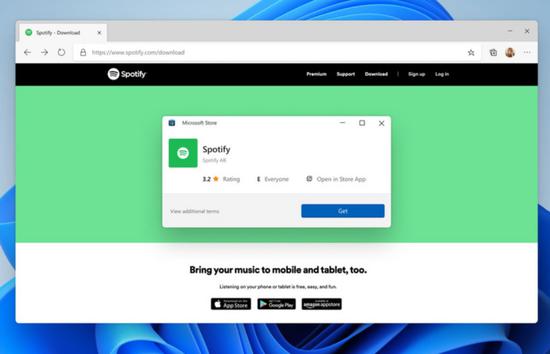 微软将改良Win11
利用商店查找算法,并
支撑阅读器网页端安装
利用