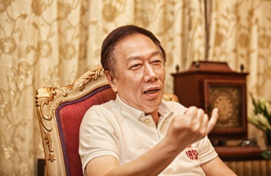 前鸿海集团董事长郭台铭。摄影:邓攀