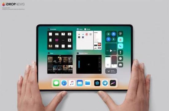 2018款iPad Pro渲染图
