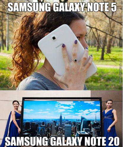 iPhone的长,三星Galaxy的大,是网友们最常黑的点。