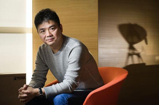 京东商城创始人及CEO刘强东。摄影:邓攀