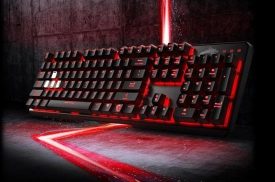 微星发布Vigor GK60机械键盘：豪华金属键帽