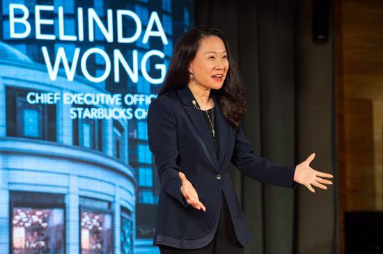 星巴克中国CEO王静瑛。来源:被访者供图