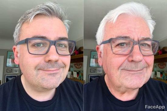 FaceApp智能老化人脸