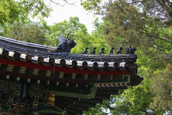 长焦端可以拍摄建筑特写