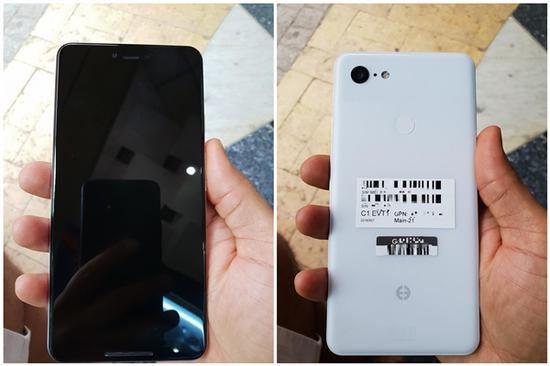 谷歌Pixel 3 XL熊猫色工程机曝光：刘海屏、4+64G