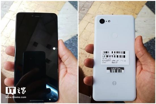 谷歌Pixel 3/XL真机曝光：搭载4GB LPDDR4X内存
