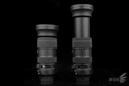 适马60-600 S镜头60mm和600mm端伸缩效果对比
