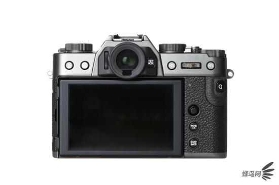 富士X-T30机身背面