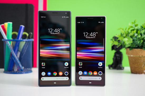 索尼Xperia 10/10 Plus(图源PhoneArena)