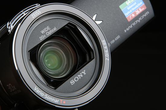 索尼4K摄像机AX60镜头