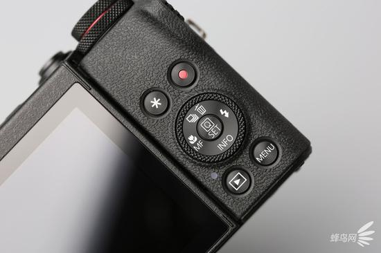 佳能PowerShot G5 X Mark II相机背部按键