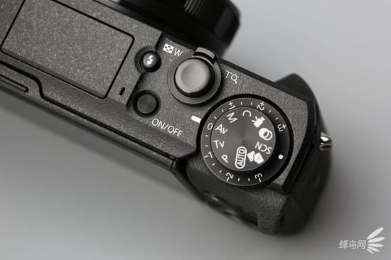 佳能PowerShot G5 X Mark II相机机顶一览