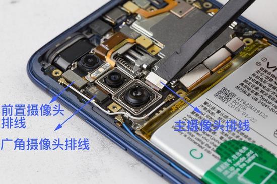 x27pro拆机图解,p10pro拆机图解 高颜值拍照利器vivo x27内部如何?拆解见真章