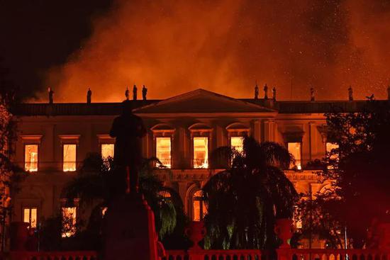 巴西博物馆的大火
