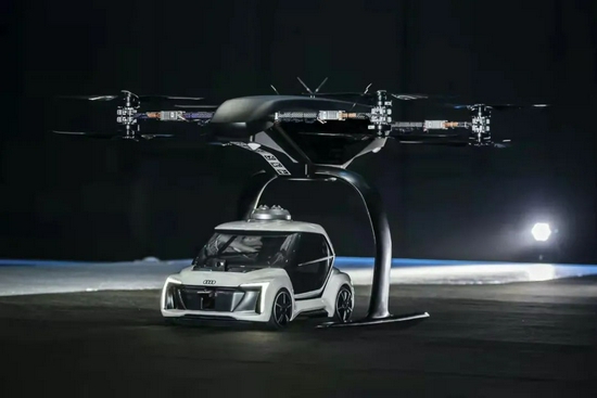 “Pop.Up Next”空中出租车，图源奥迪中国官微
