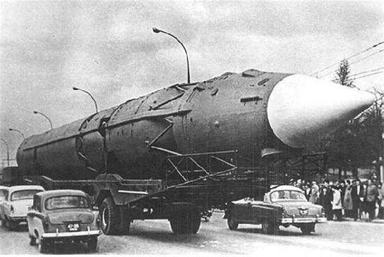苏联研制的核导弹